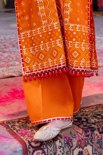 3 Piece Unstitched Printed Lawn Suit CL-52399 A