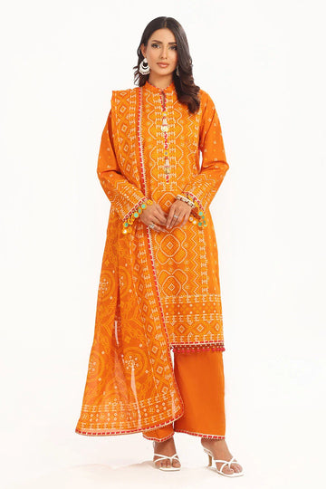 3 Piece Unstitched Printed Lawn Suit CL-52399 A