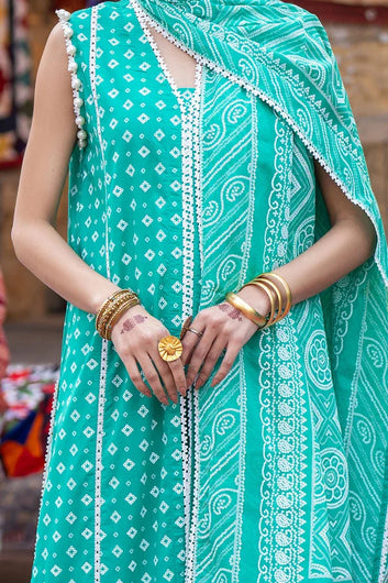 3 Piece Unstitched Lacquer Printed Lawn Suit CL-52178 A