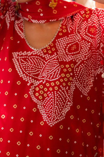 3‑Pc Unstitched Lawn Suit Red Lacquer 2025 By Gul Ahmed (CL-52176)