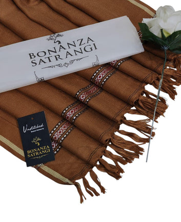 Bonanza Premium Wool Men’s Shawl – Winter Collection | 2.5 Gazz Woolen Shawl for Men